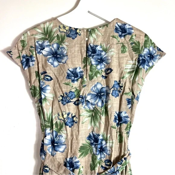 NWT Tylho Floral Cotton Midi Dress Size Small - Picture 6 of 12